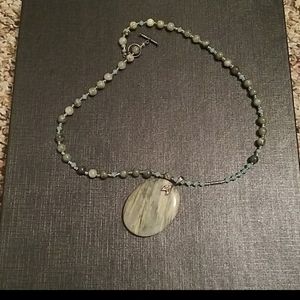 Necklace and earrings